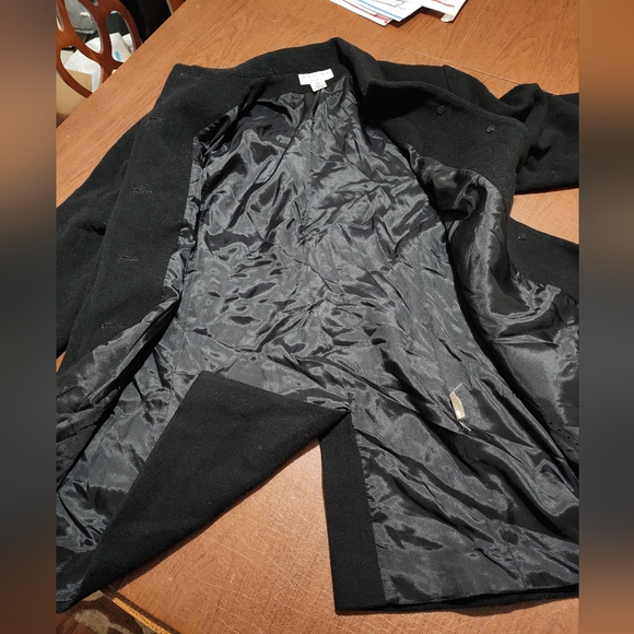 Preston & York Classic Black Women's Coat - Picture 7 of 8